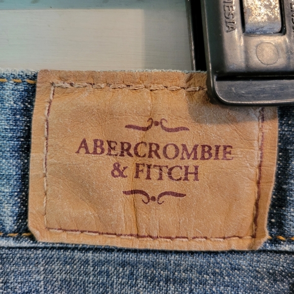 Vintage Abercrombie & Fitch Straight Leg Denim Jeans Pants - Picture 3 of 11